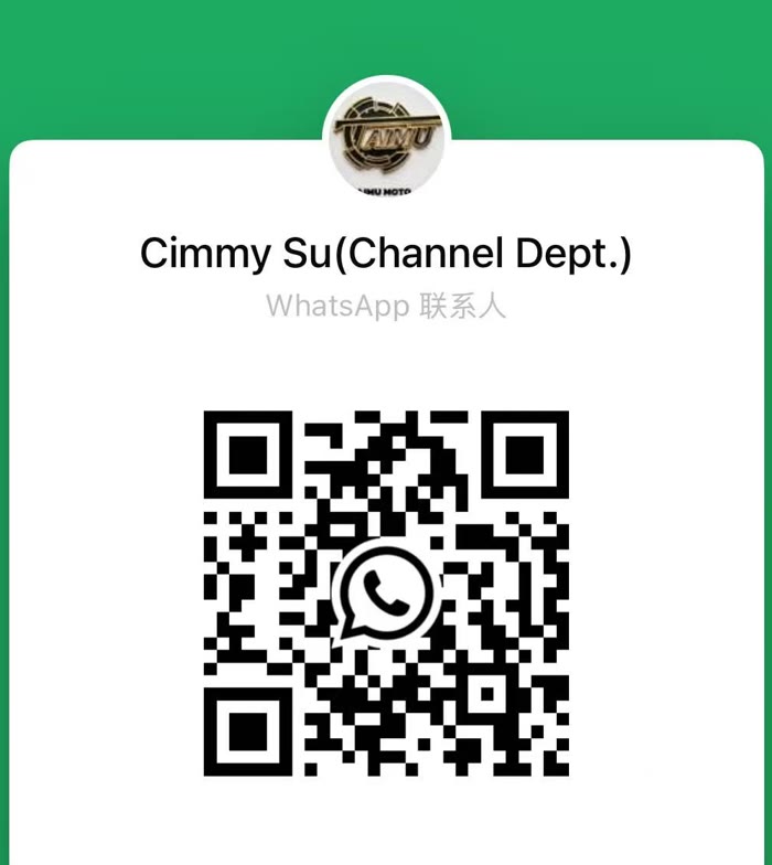 WhatsApp QR code for Cimmy Su